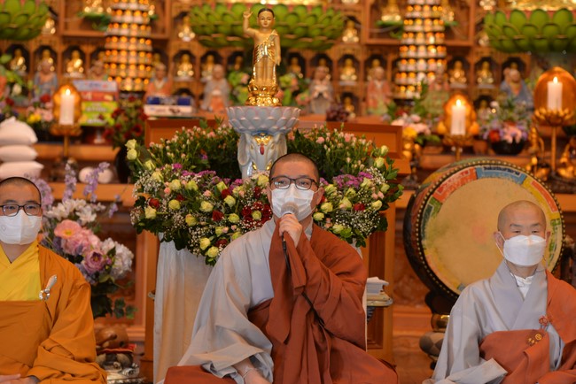 The Vesak Great Ceremony at Hoang Phap Temple in Jeonju City - South Korea